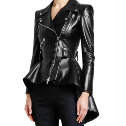 Women's Lambskin Leather Coat