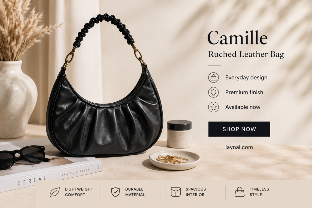 Fashion Insiders Are Quietly Switching to This 2026 Wardrobe Staple—Here's Why 4 camille ruched bag