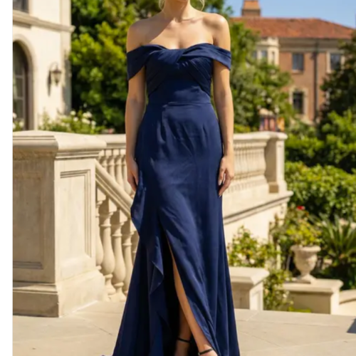 Home mermaid evening dress