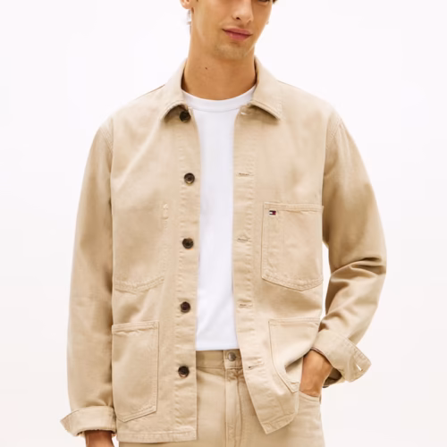 The Heritage Garment-Dyed Denim Shacket