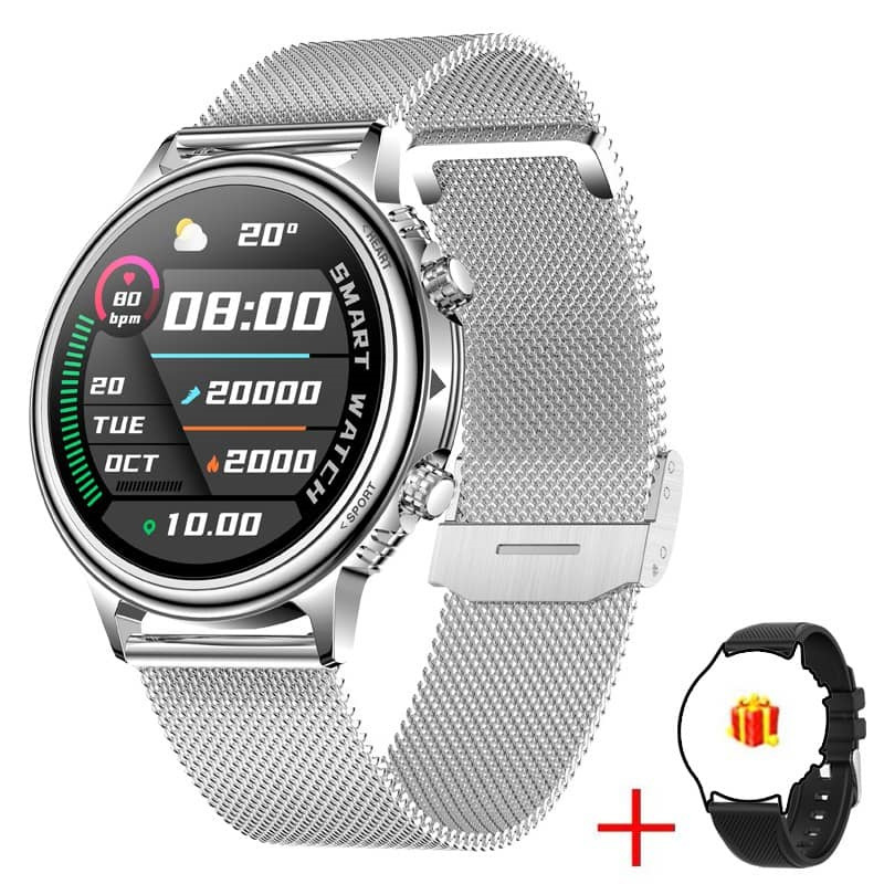 Multifunctional Round Smartwatch For Men 5 Multifunctional Round Smartwatch For Men - Image 5
