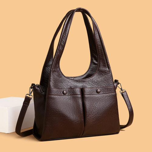 Vintage Soft Leather Shoulder Bag